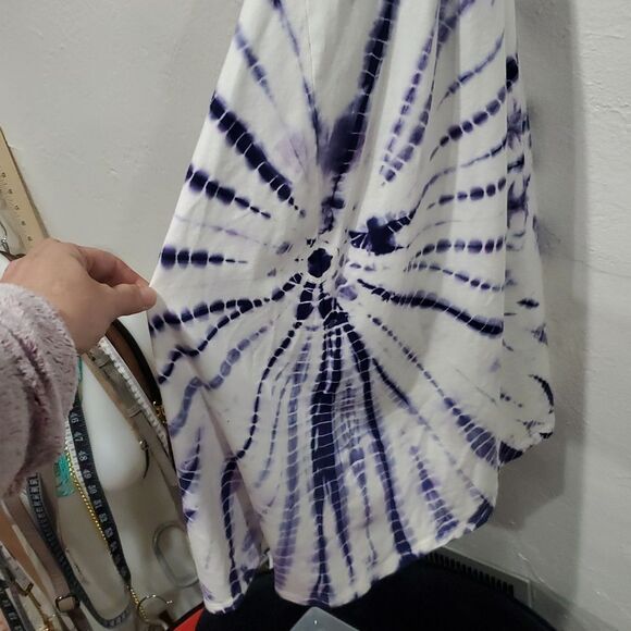 Victoria's Secret Supima Cotton Bra Tops Tie-Dye Halter Dress Size L - Picture 5 of 13